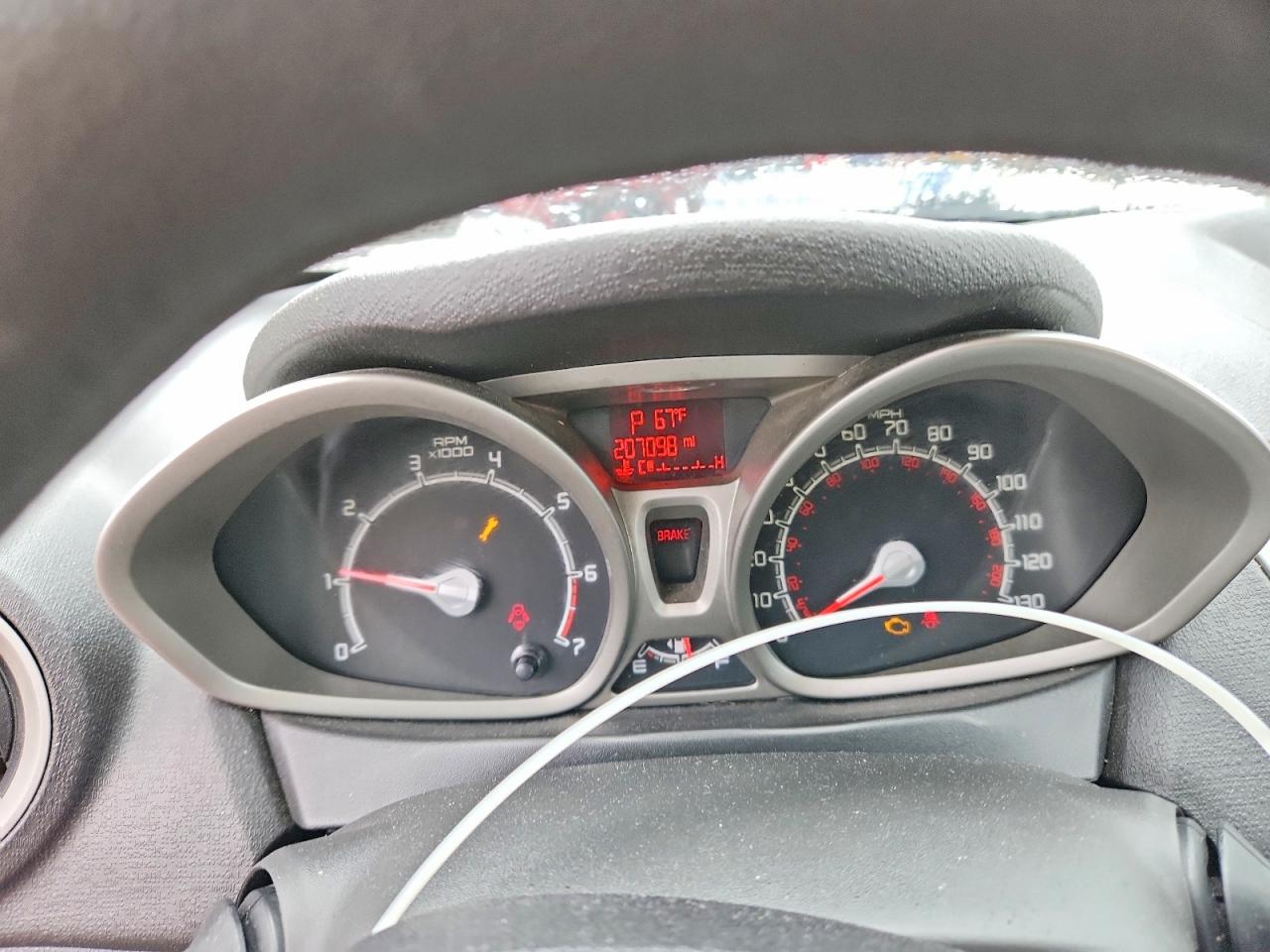 2013 Ford Fiesta Se Gray vin: 3FADP4BJ5DM183110