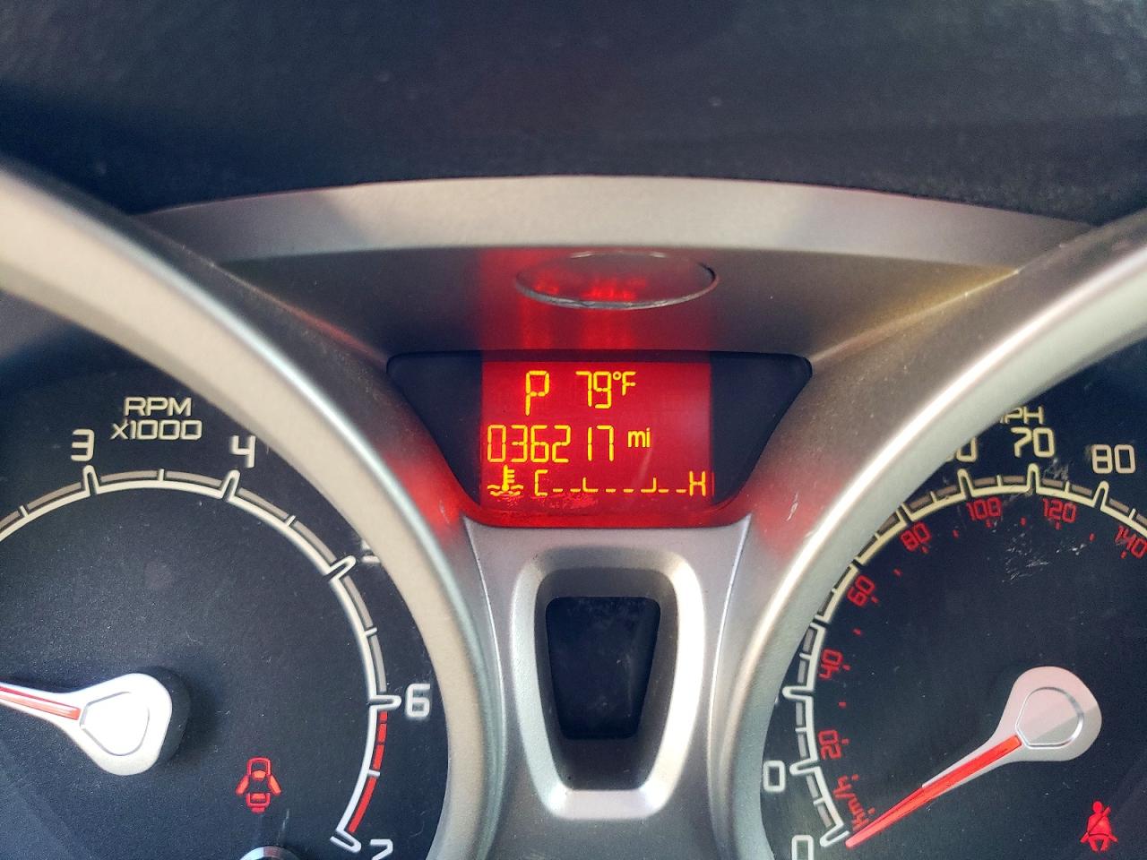 2013 Ford Fiesta Se Red vin: 3FADP4BJ5DM186279