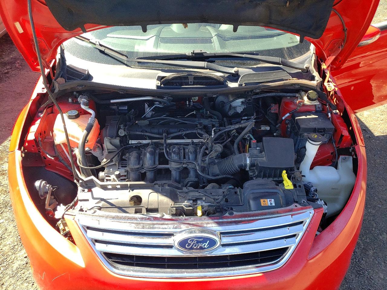2013 Ford Fiesta Se Red vin: 3FADP4BJ5DM186279