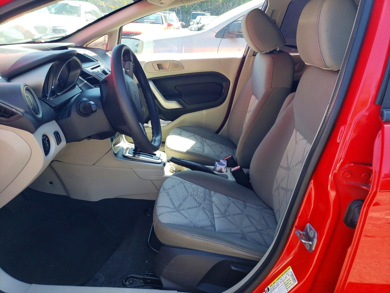2013 Ford Fiesta Se Red vin: 3FADP4BJ5DM186279