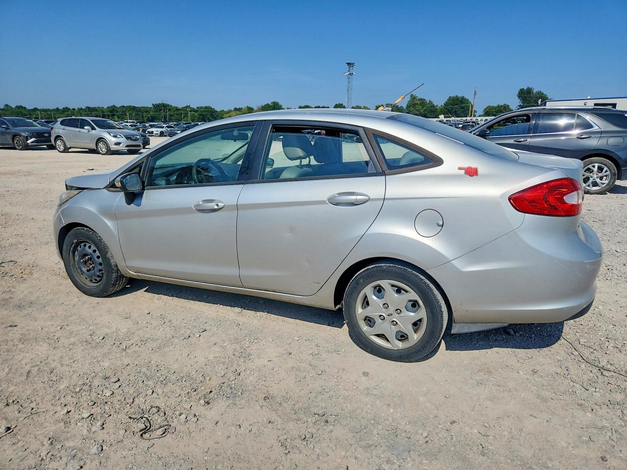 2013 Ford Fiesta Se Silver vin: 3FADP4BJ5DM192177