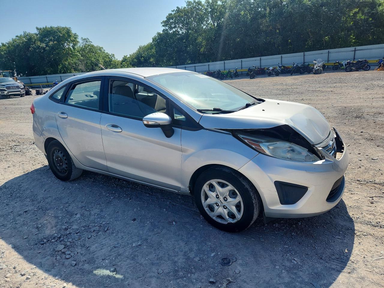 2013 Ford Fiesta Se Silver vin: 3FADP4BJ5DM192177