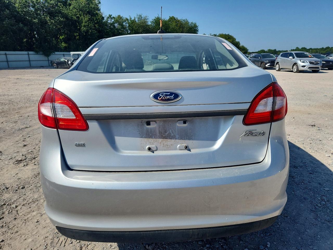 2013 Ford Fiesta Se Silver vin: 3FADP4BJ5DM192177