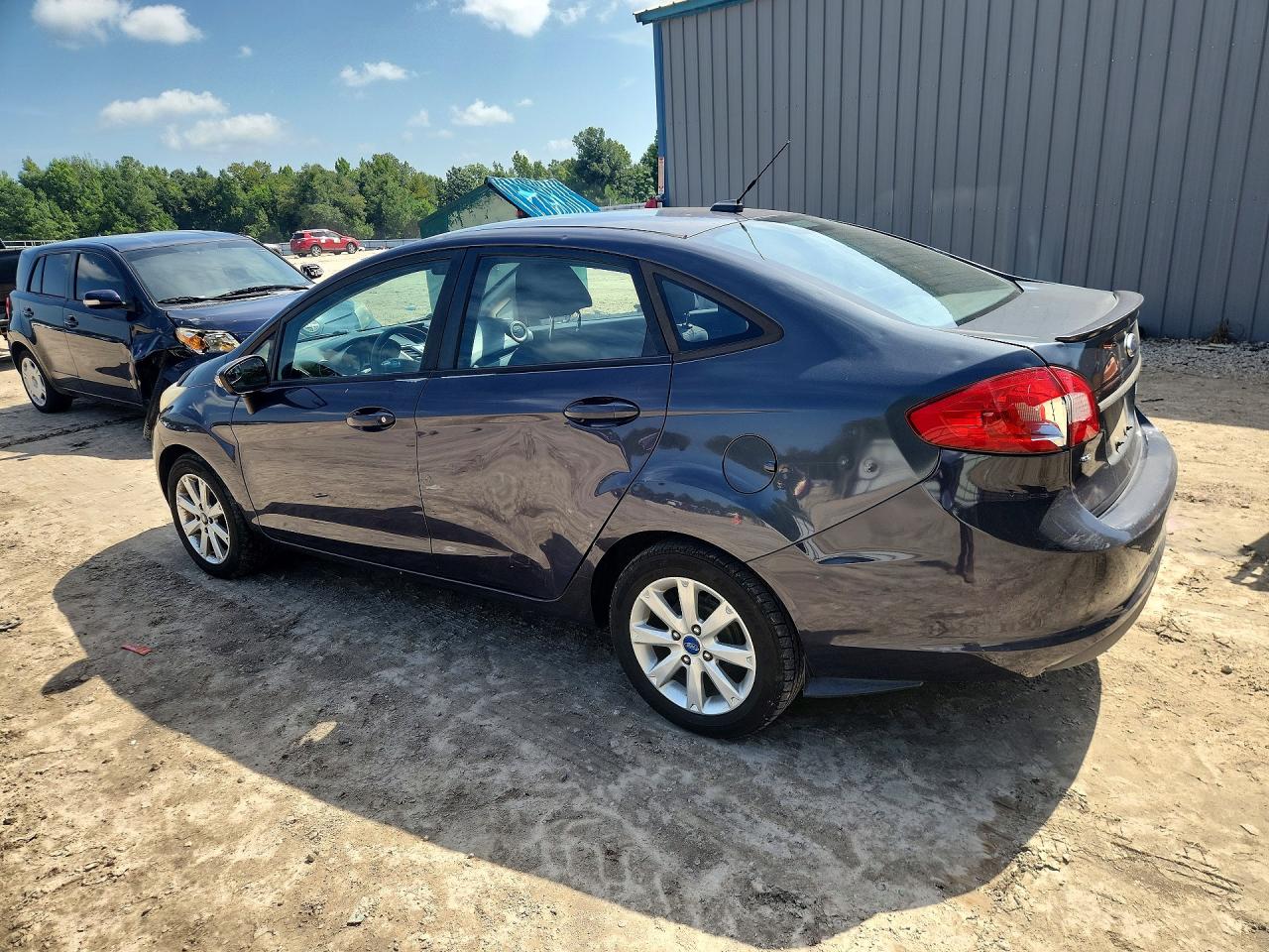 2013 Ford Fiesta Se Gray vin: 3FADP4BJ5DM195032