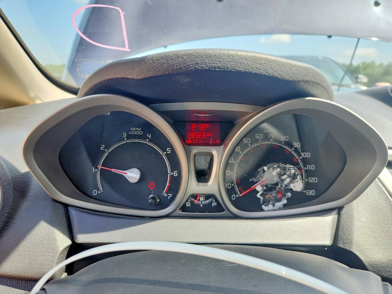 2013 Ford Fiesta Se Gray vin: 3FADP4BJ5DM195032