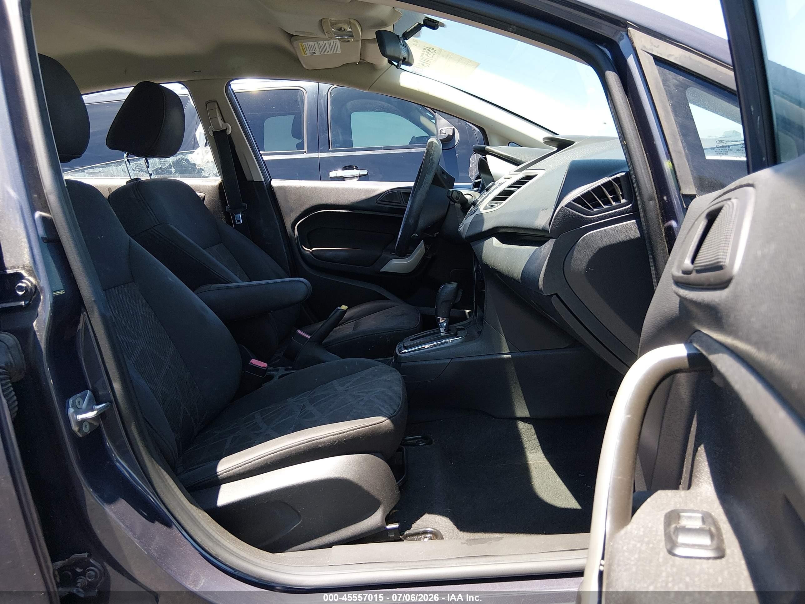 2013 Ford Fiesta Se Gray vin: 3FADP4BJ5DM195158