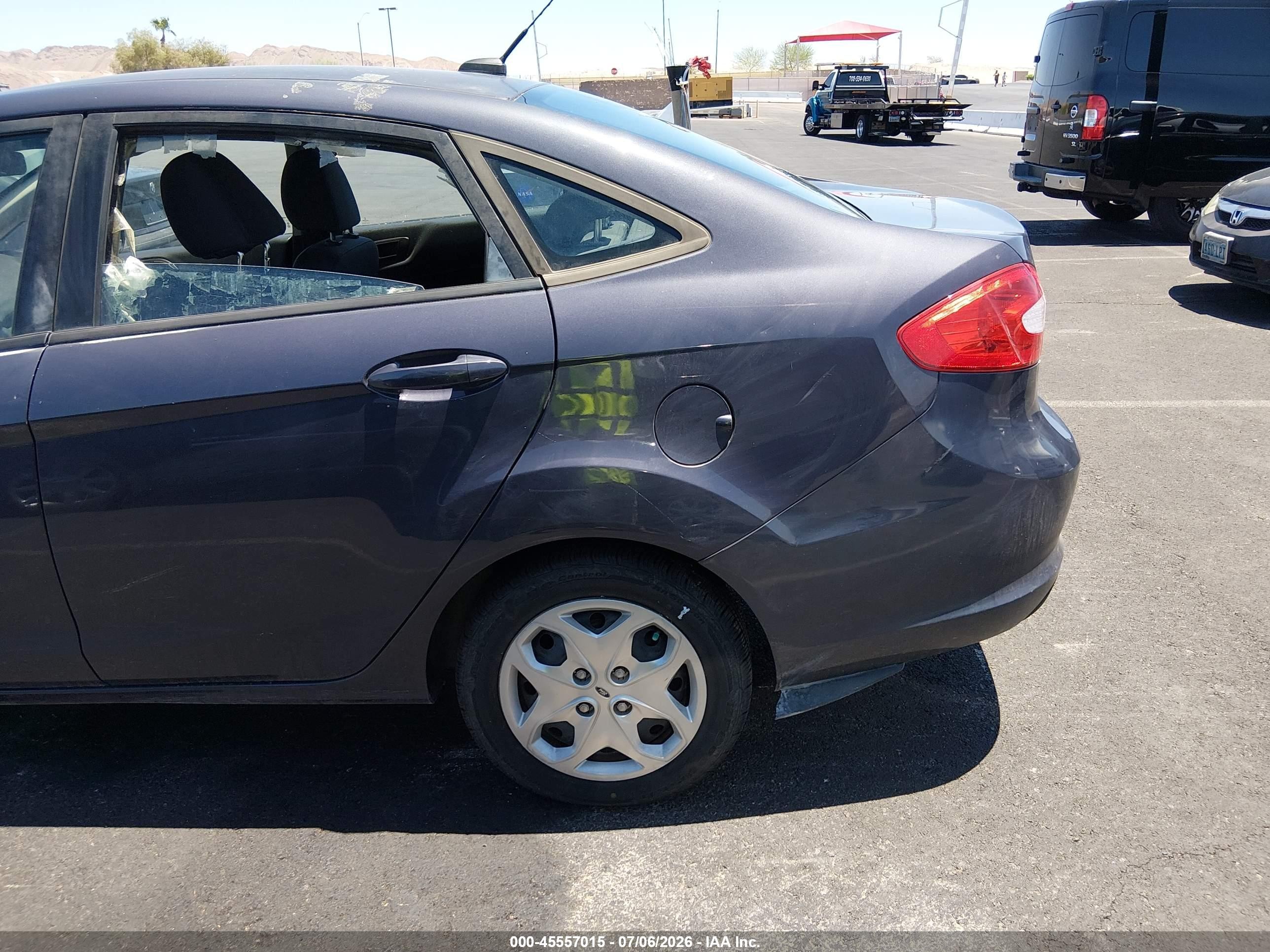 2013 Ford Fiesta Se Gray vin: 3FADP4BJ5DM195158