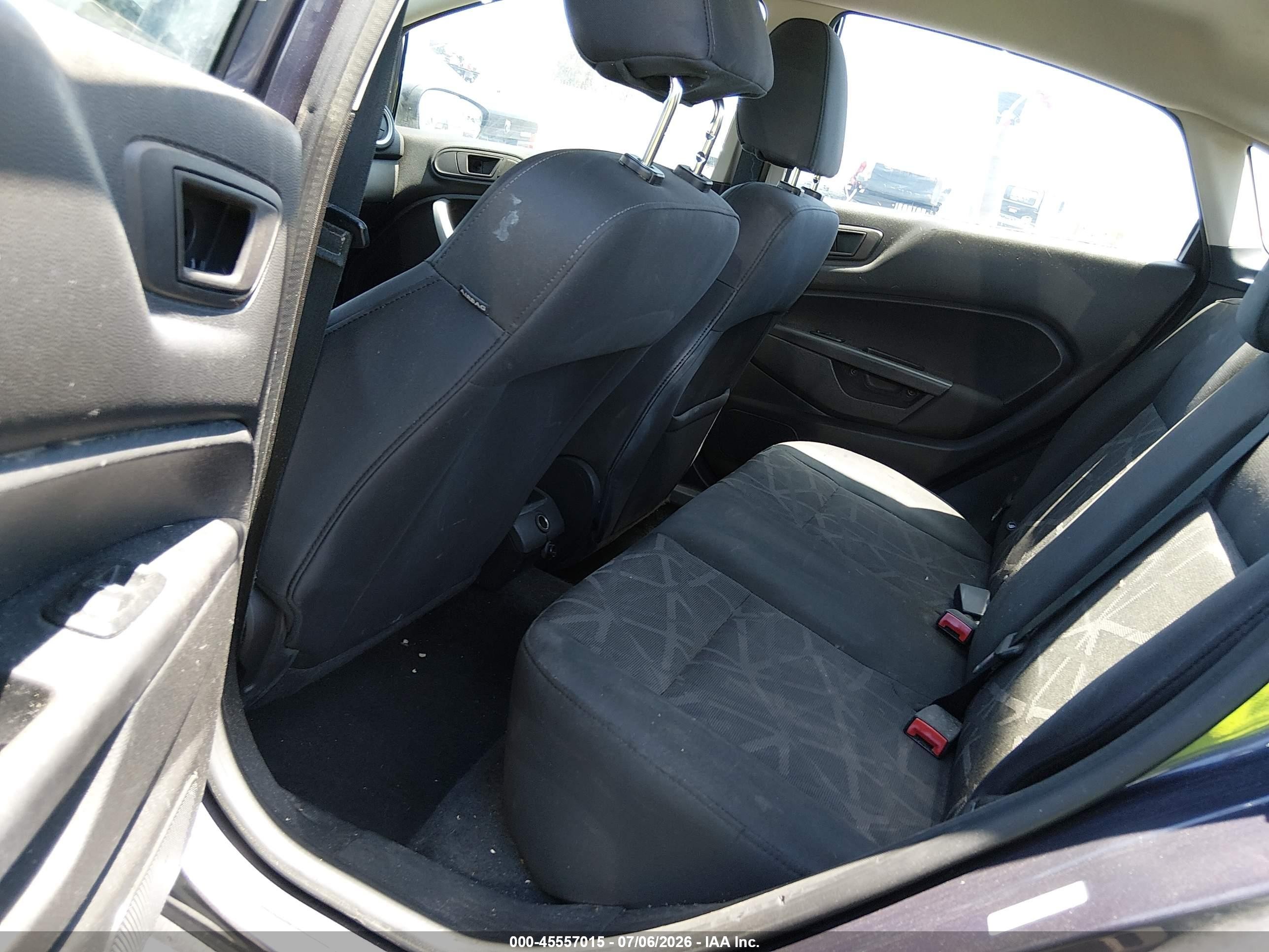 2013 Ford Fiesta Se Gray vin: 3FADP4BJ5DM195158