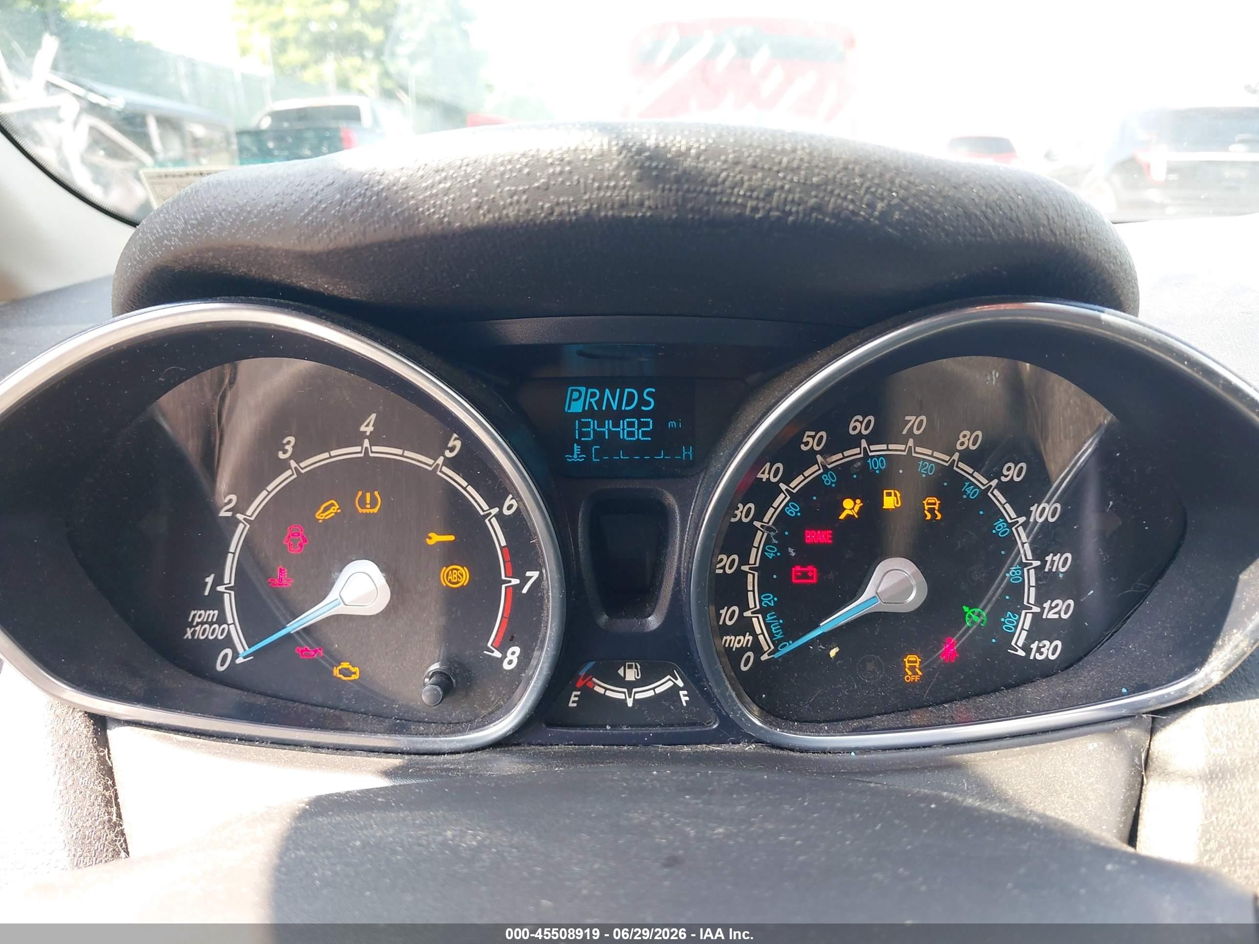 2014 Ford Fiesta Se Gray vin: 3FADP4BJ5EM138914