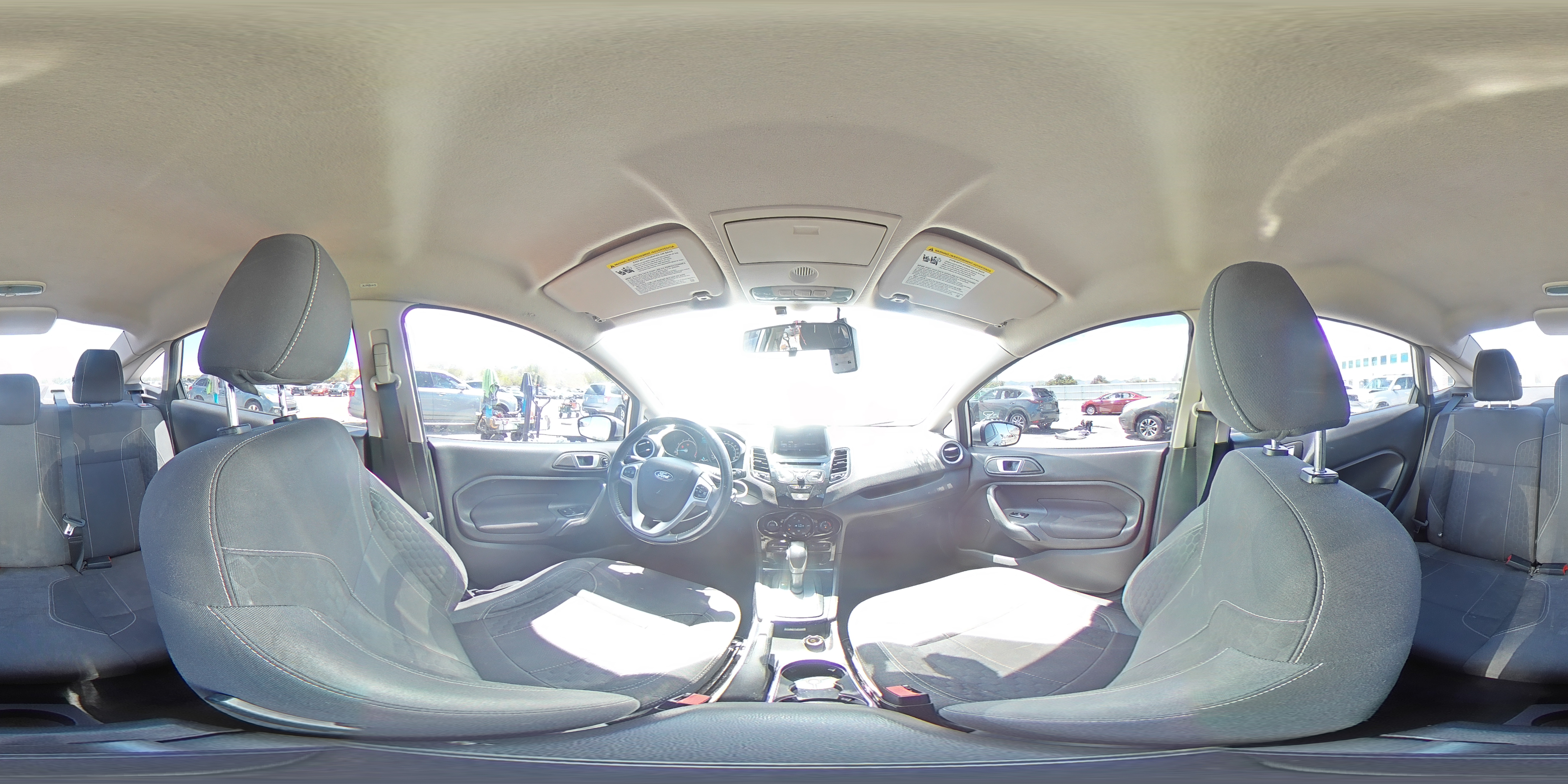 2014 Ford Fiesta Se Silver vin: 3FADP4BJ5EM139514