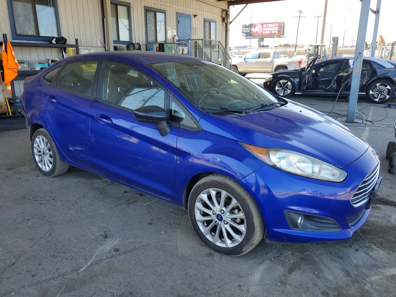2014 Ford Fiesta Se Blue vin: 3FADP4BJ5EM154109