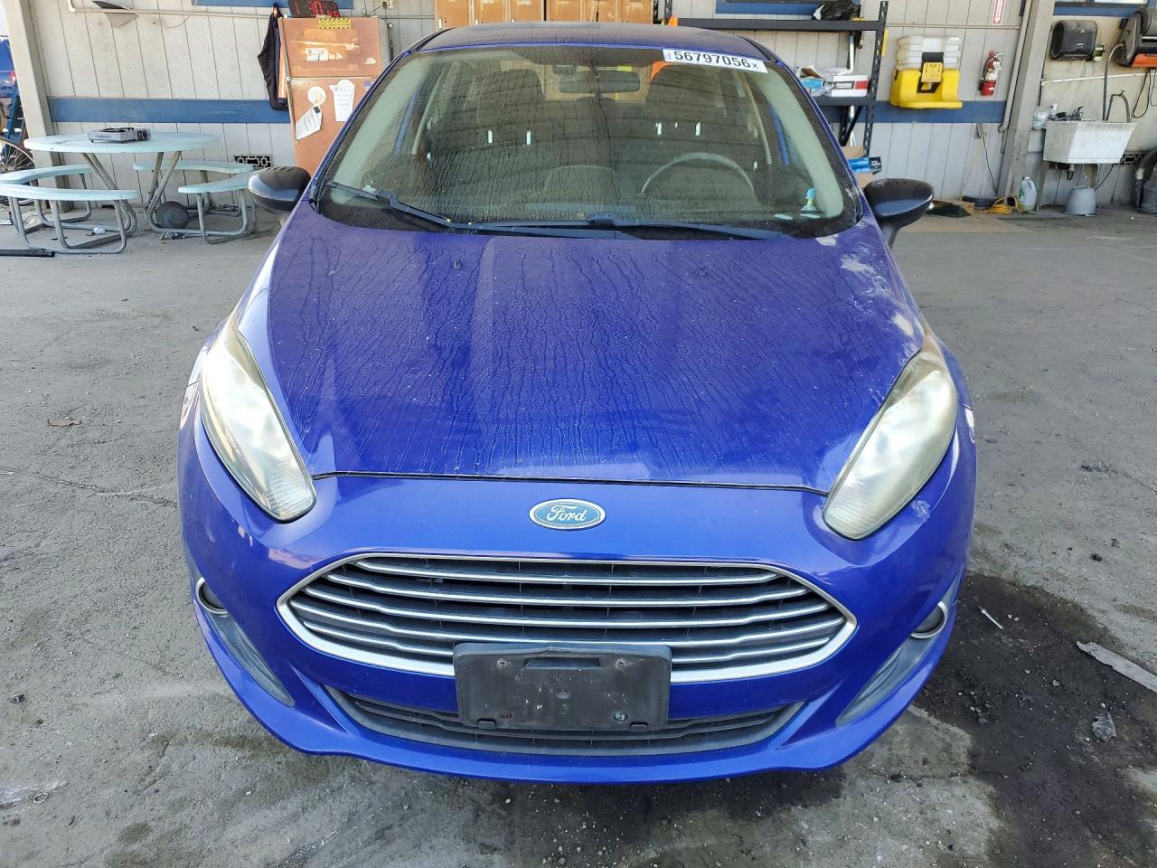2014 Ford Fiesta Se Blue vin: 3FADP4BJ5EM154109