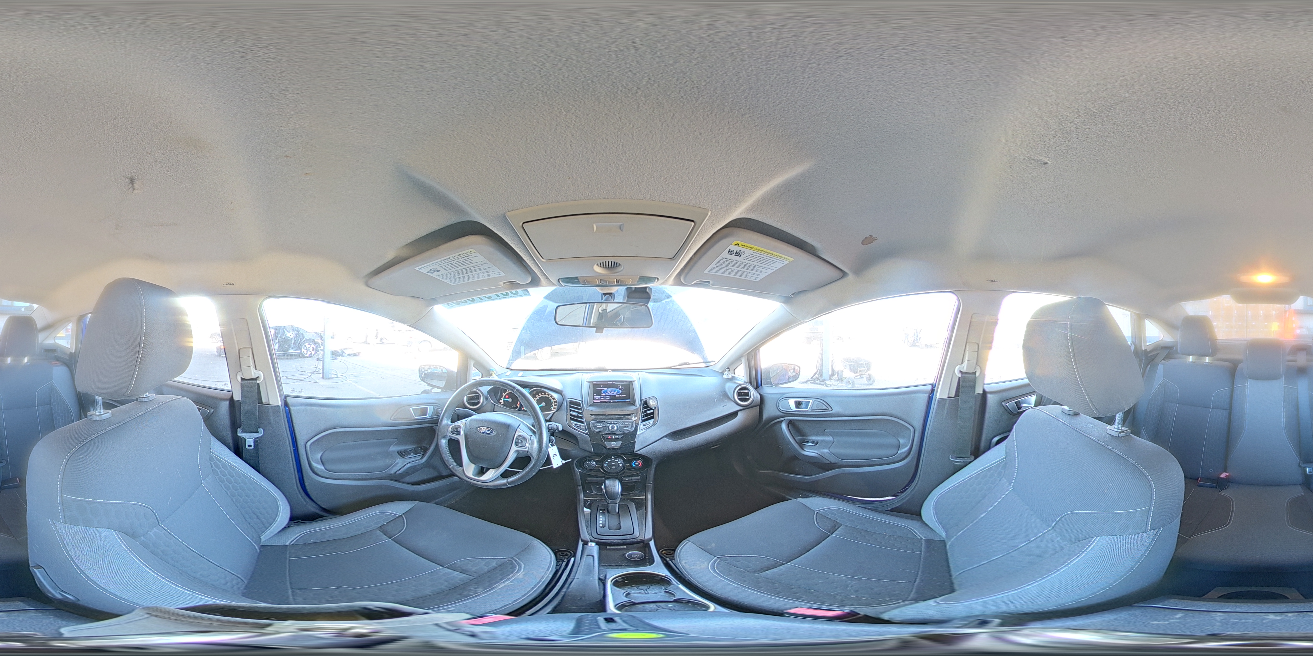 2014 Ford Fiesta Se Blue vin: 3FADP4BJ5EM154109
