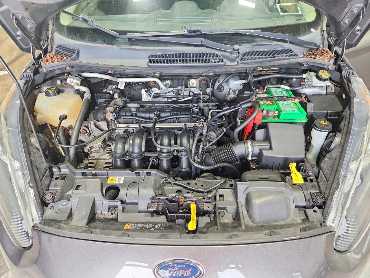 2014 Ford Fiesta Se Gray vin: 3FADP4BJ5EM168270