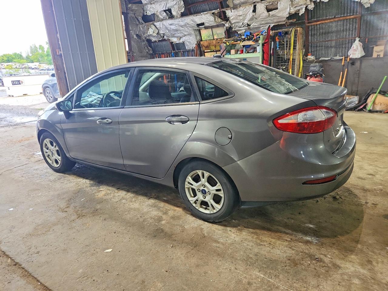 2014 Ford Fiesta Se Gray vin: 3FADP4BJ5EM168270