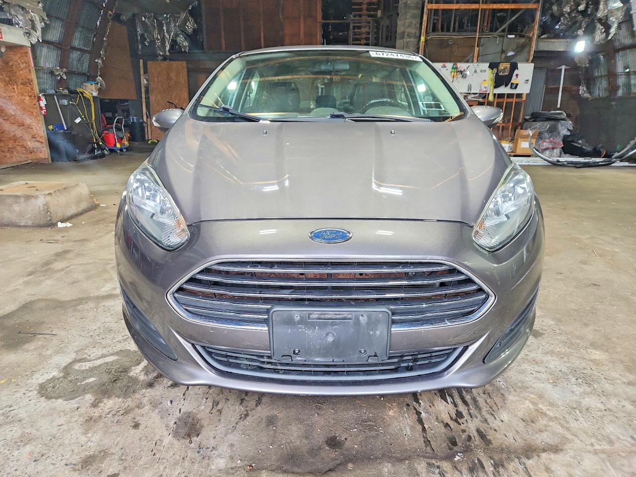 2014 Ford Fiesta Se Gray vin: 3FADP4BJ5EM168270