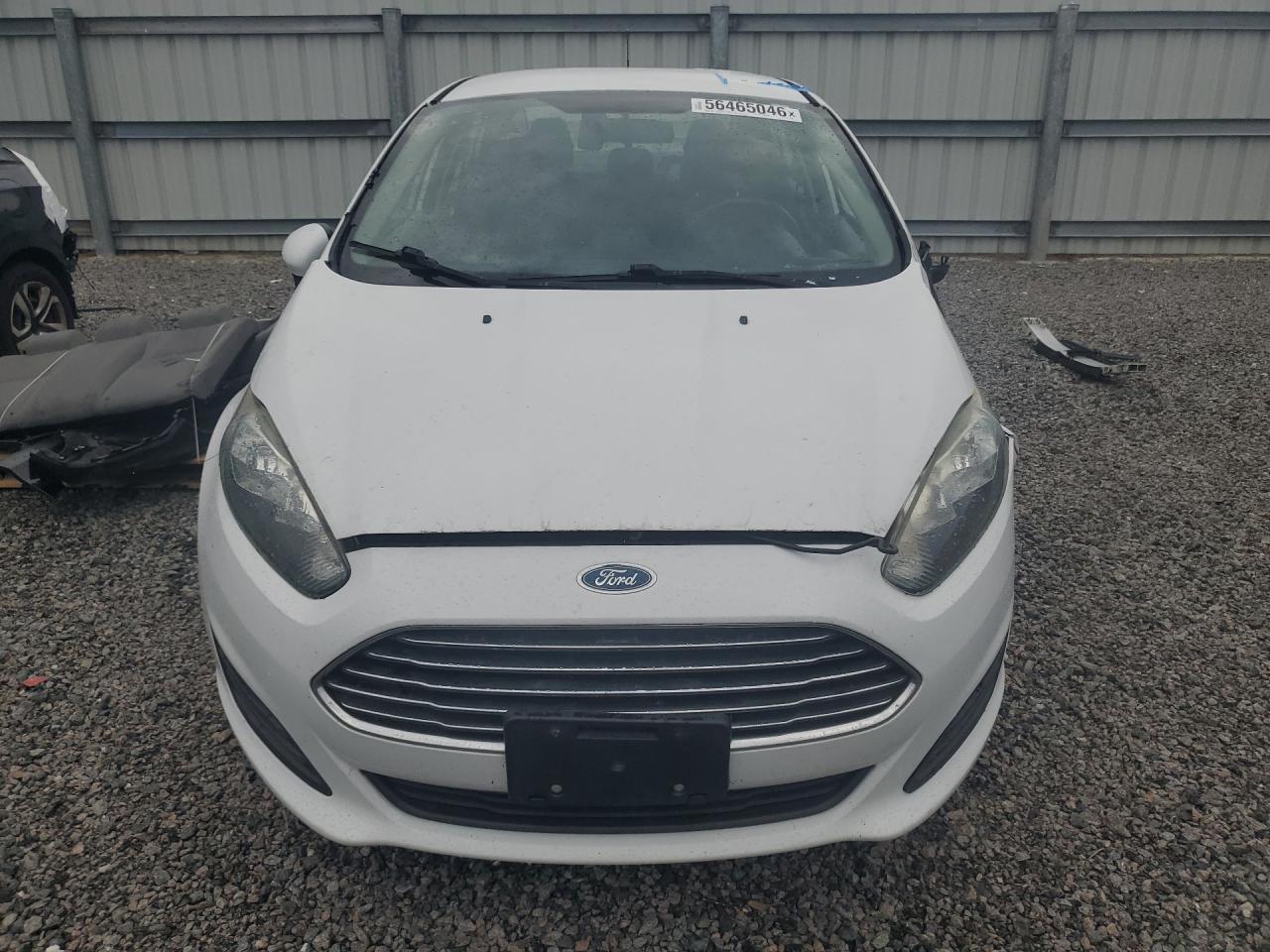 2014 Ford Fiesta Se White vin: 3FADP4BJ5EM216074
