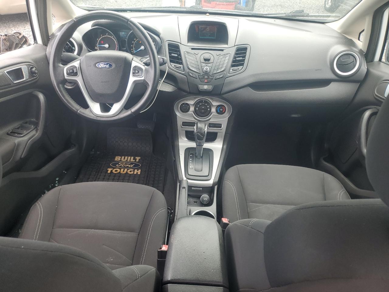 2014 Ford Fiesta Se White vin: 3FADP4BJ5EM216074