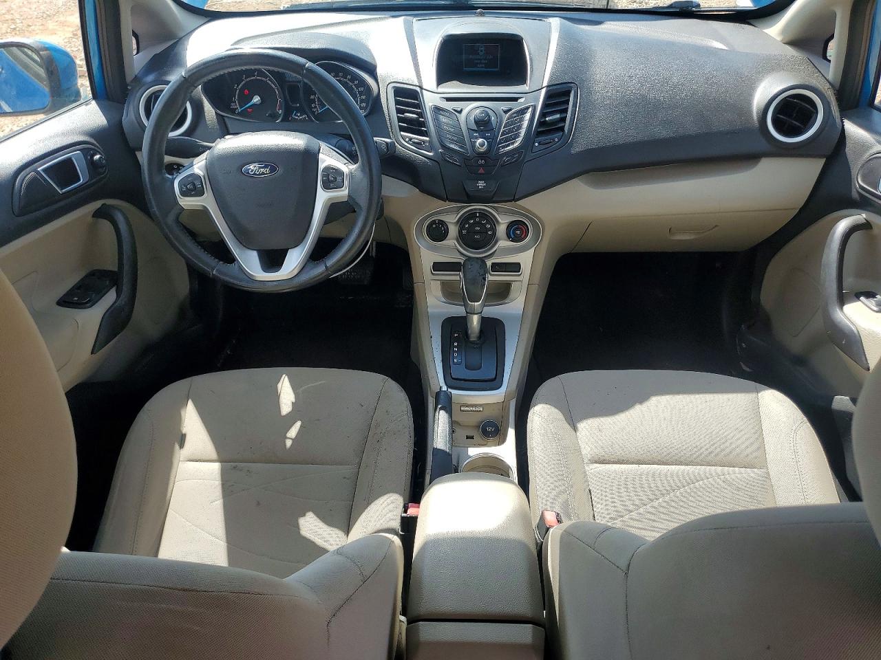 2014 Ford Fiesta Se Blue vin: 3FADP4BJ5EM226149
