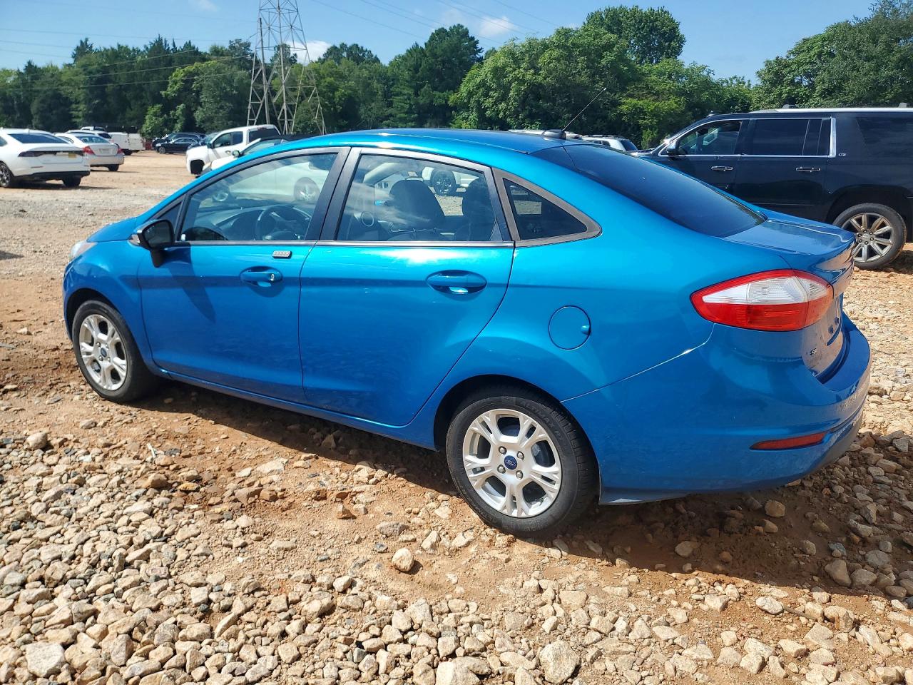 2014 Ford Fiesta Se Blue vin: 3FADP4BJ5EM226149