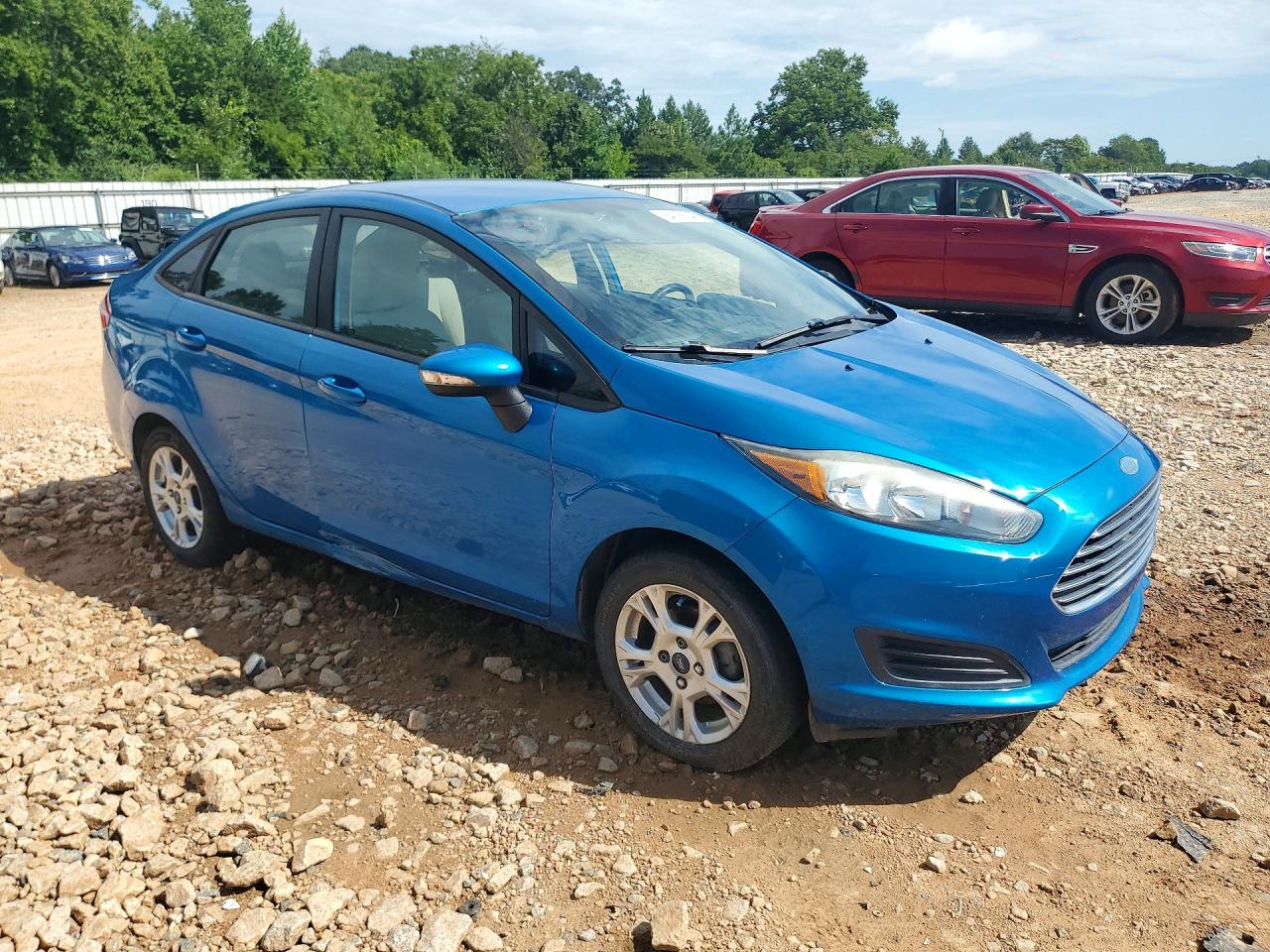 2014 Ford Fiesta Se Blue vin: 3FADP4BJ5EM226149