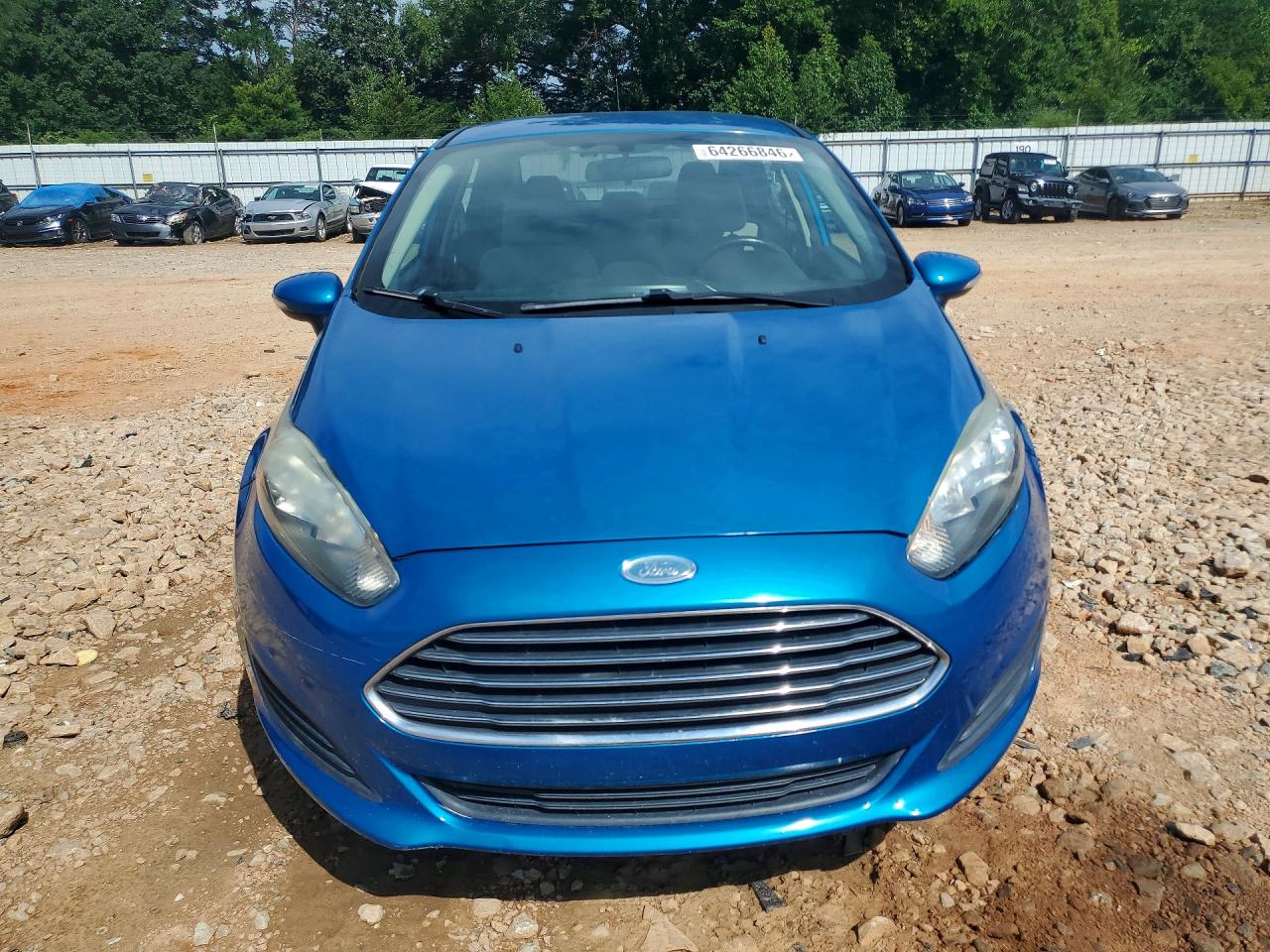 2014 Ford Fiesta Se Blue vin: 3FADP4BJ5EM226149