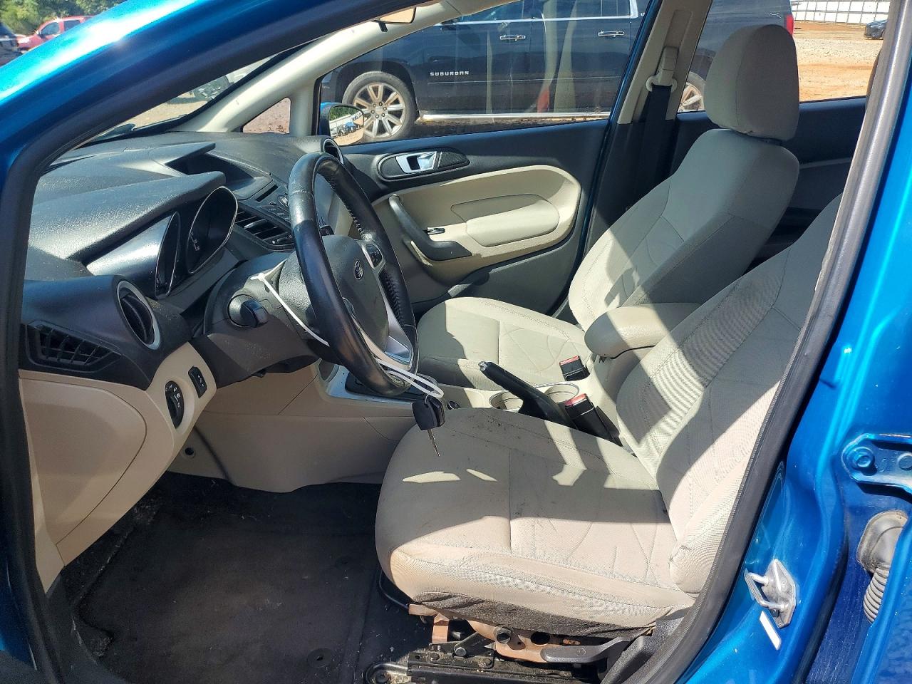 2014 Ford Fiesta Se Blue vin: 3FADP4BJ5EM226149