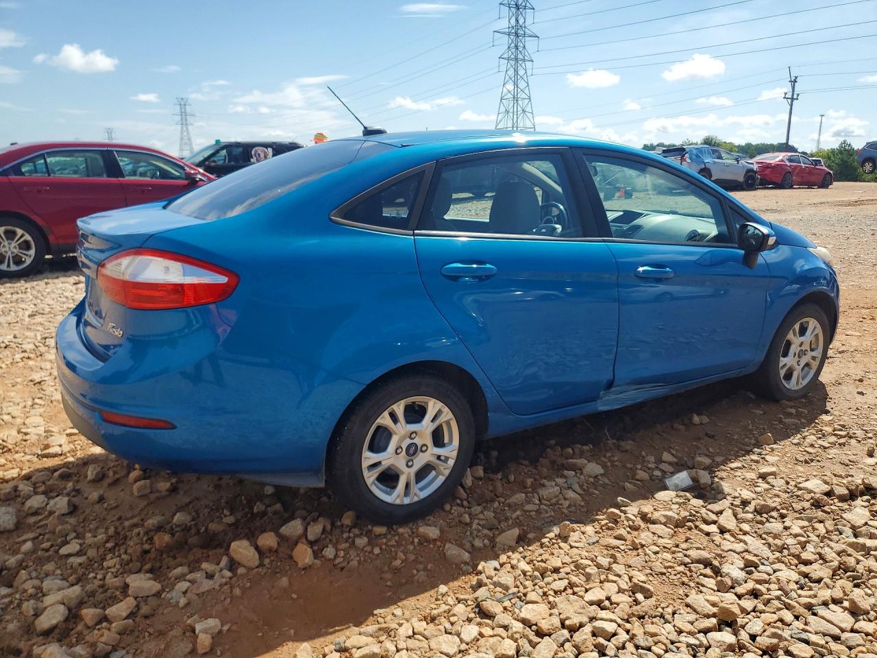 2014 Ford Fiesta Se Blue vin: 3FADP4BJ5EM226149