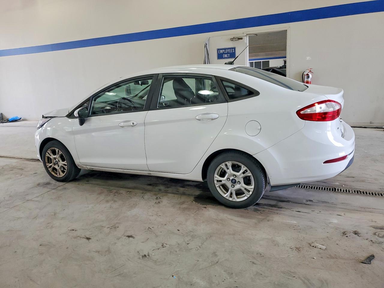 2015 Ford Fiesta Se White vin: 3FADP4BJ5FM117742