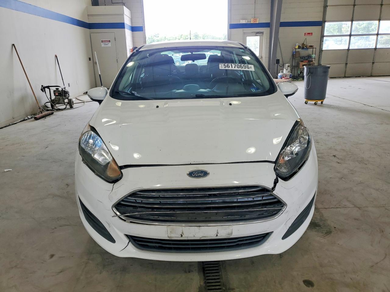 2015 Ford Fiesta Se White vin: 3FADP4BJ5FM117742