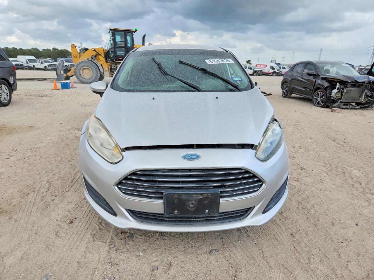 2015 Ford Fiesta Se Серый vin: 3FADP4BJ5FM126604