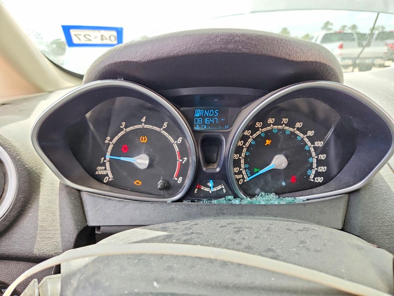 2015 Ford Fiesta Se Серый vin: 3FADP4BJ5FM126604