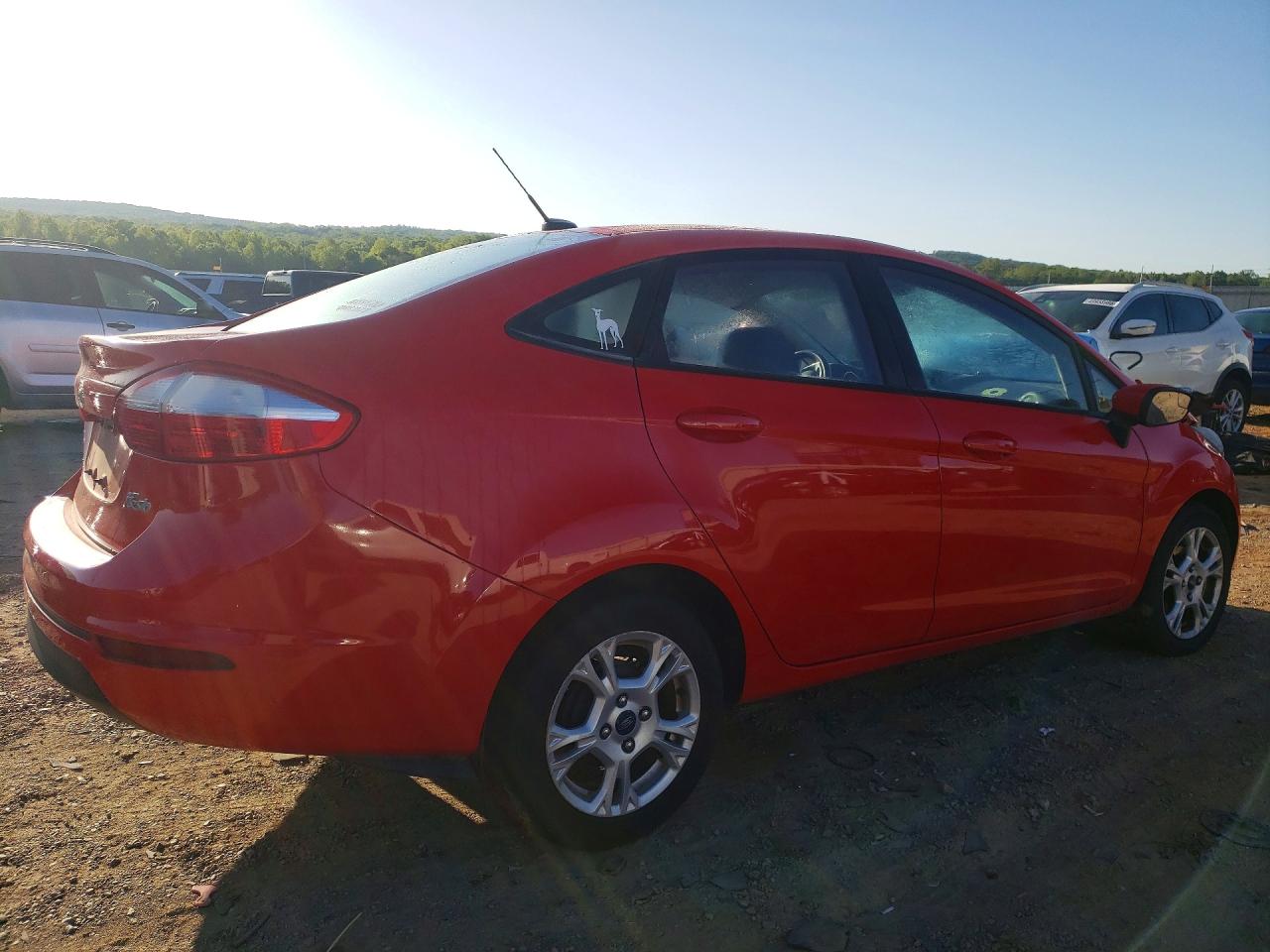 2015 Ford Fiesta Se Red vin: 3FADP4BJ5FM129163