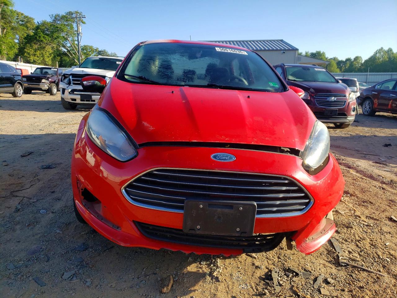 2015 Ford Fiesta Se Red vin: 3FADP4BJ5FM129163