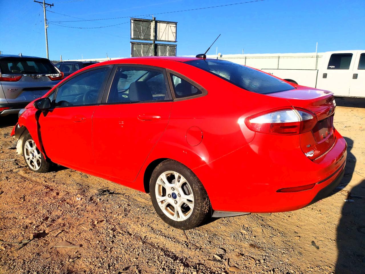 2015 Ford Fiesta Se Red vin: 3FADP4BJ5FM129163