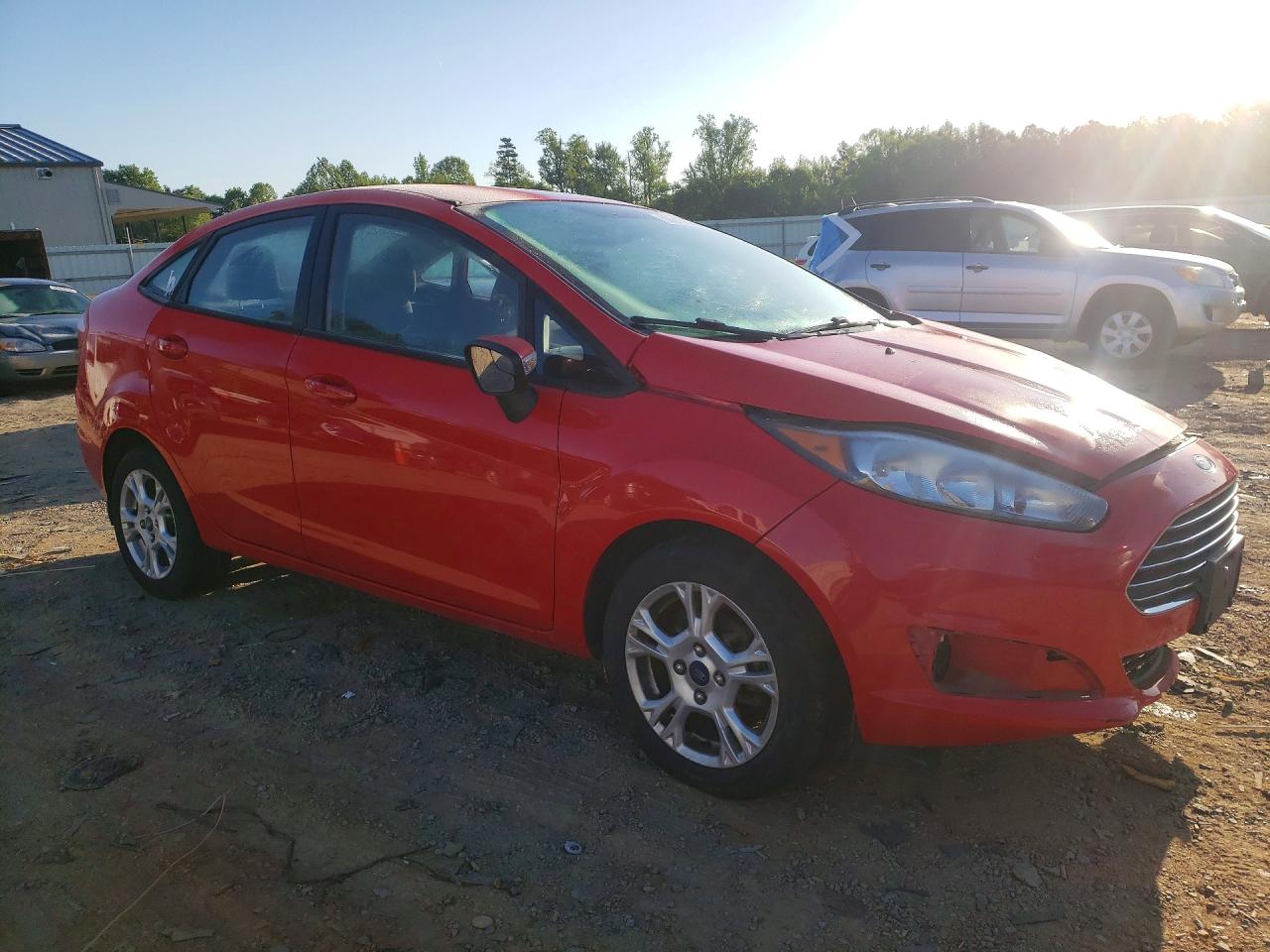 2015 Ford Fiesta Se Red vin: 3FADP4BJ5FM129163