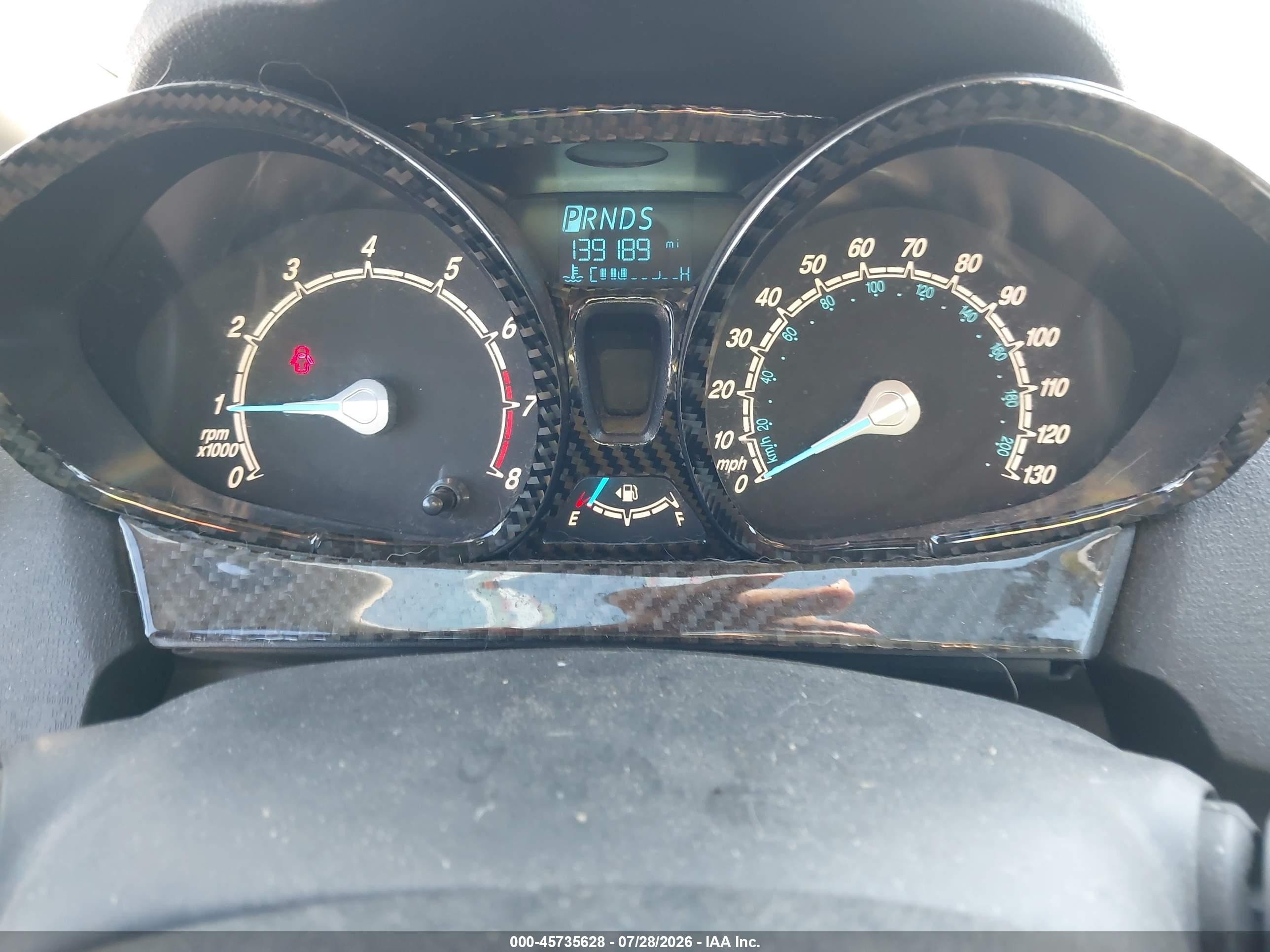 2015 Ford Fiesta Se Черный vin: 3FADP4BJ5FM150837