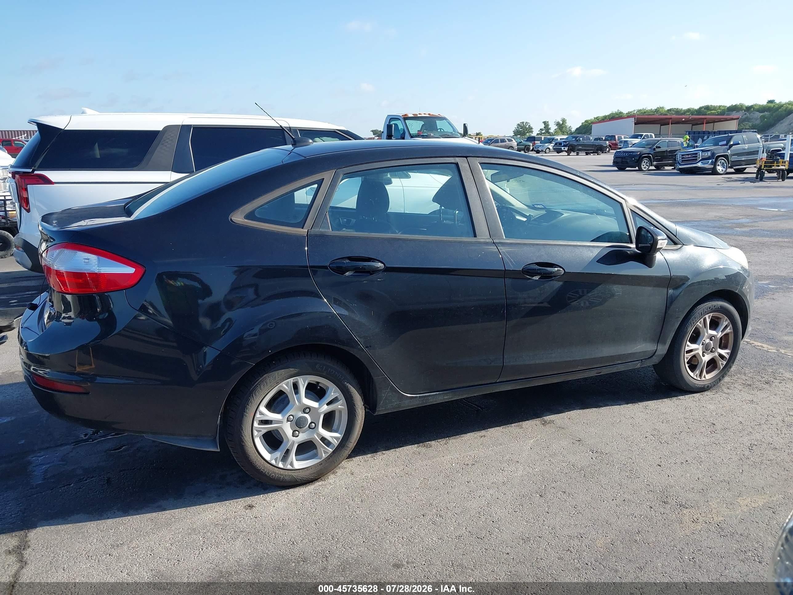 2015 Ford Fiesta Se Черный vin: 3FADP4BJ5FM150837