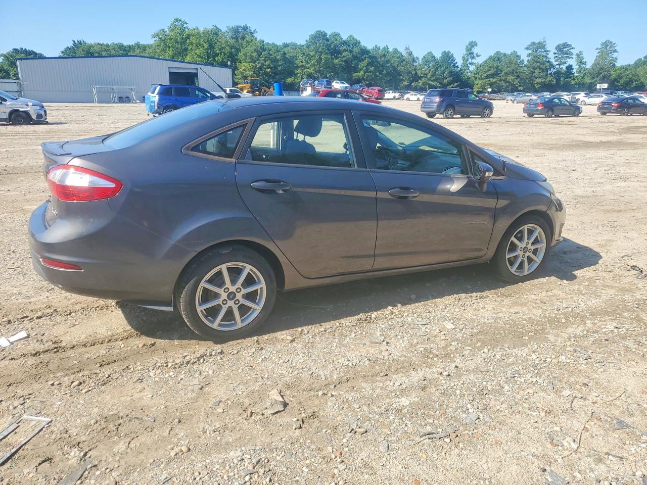 2015 Ford Fiesta Se Gray vin: 3FADP4BJ5FM157173