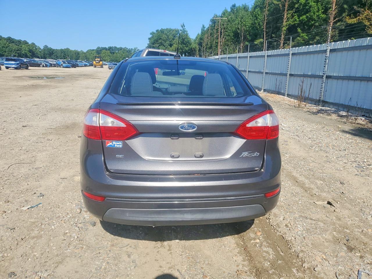 2015 Ford Fiesta Se Gray vin: 3FADP4BJ5FM157173