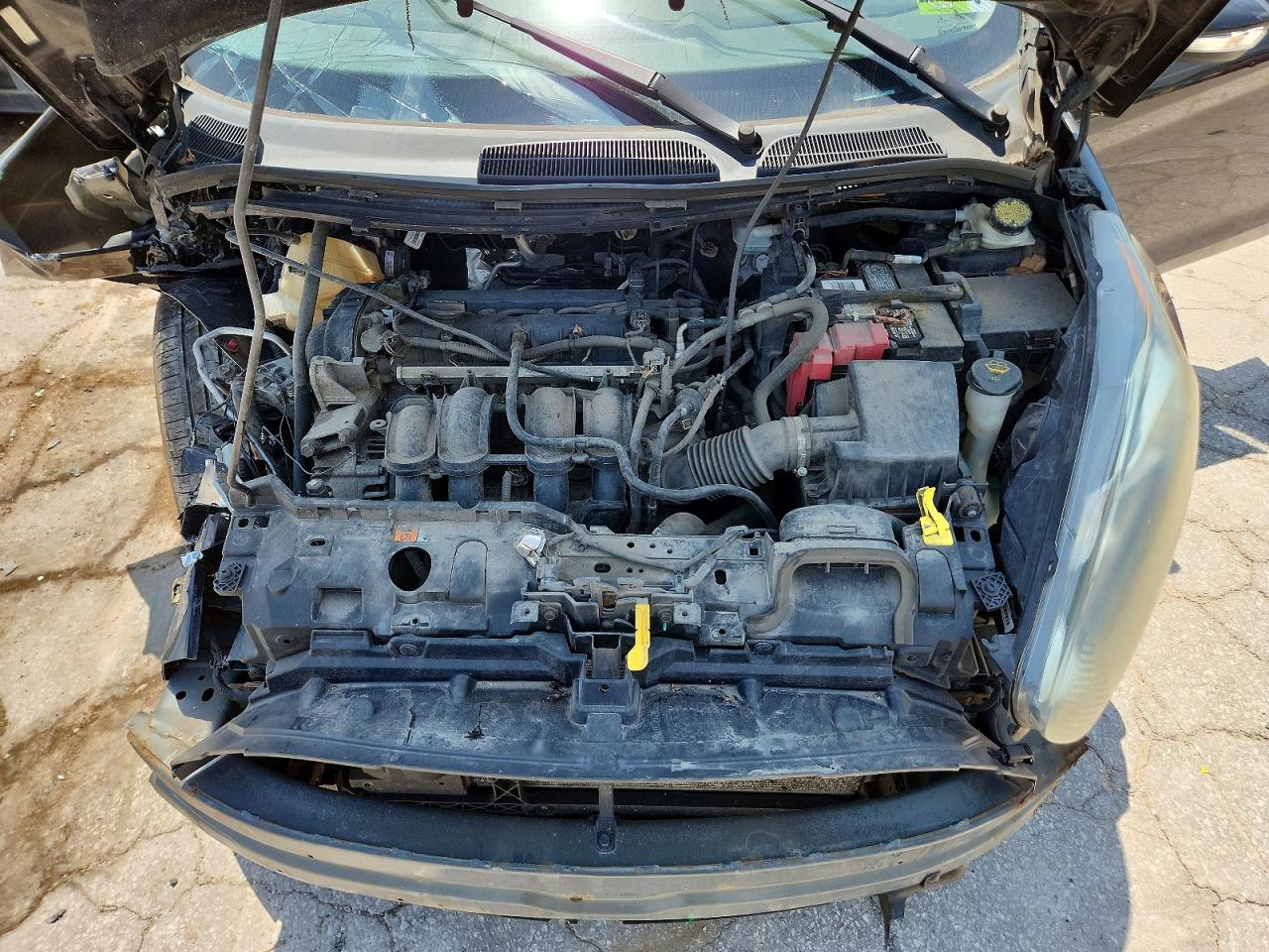 2015 Ford Fiesta Se Черный vin: 3FADP4BJ5FM161286