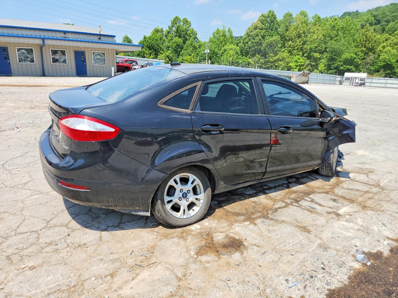 2015 Ford Fiesta Se Черный vin: 3FADP4BJ5FM161286