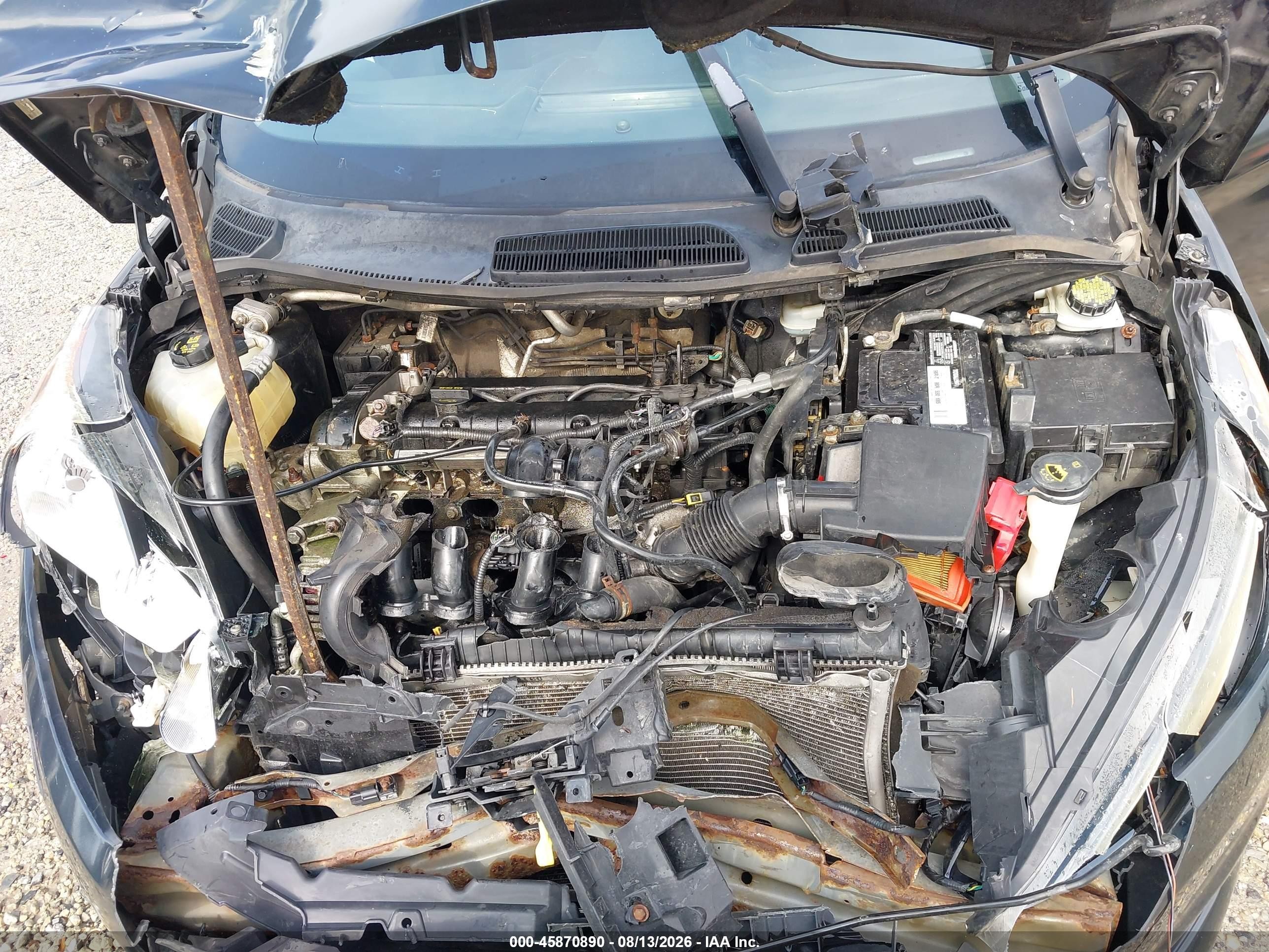 2015 Ford Fiesta Se Черный vin: 3FADP4BJ5FM187628