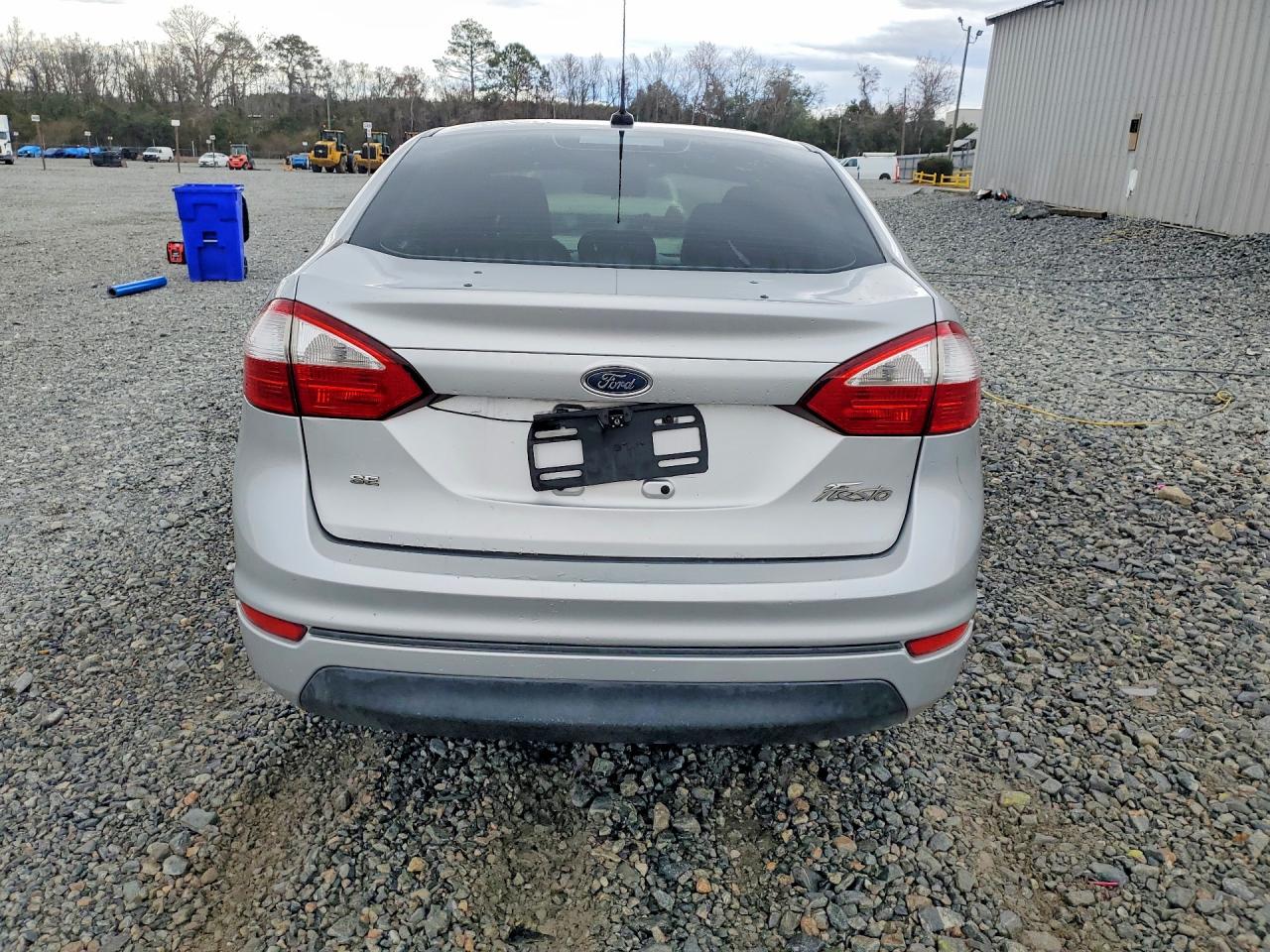 2015 Ford Fiesta Se Silver vin: 3FADP4BJ5FM214312