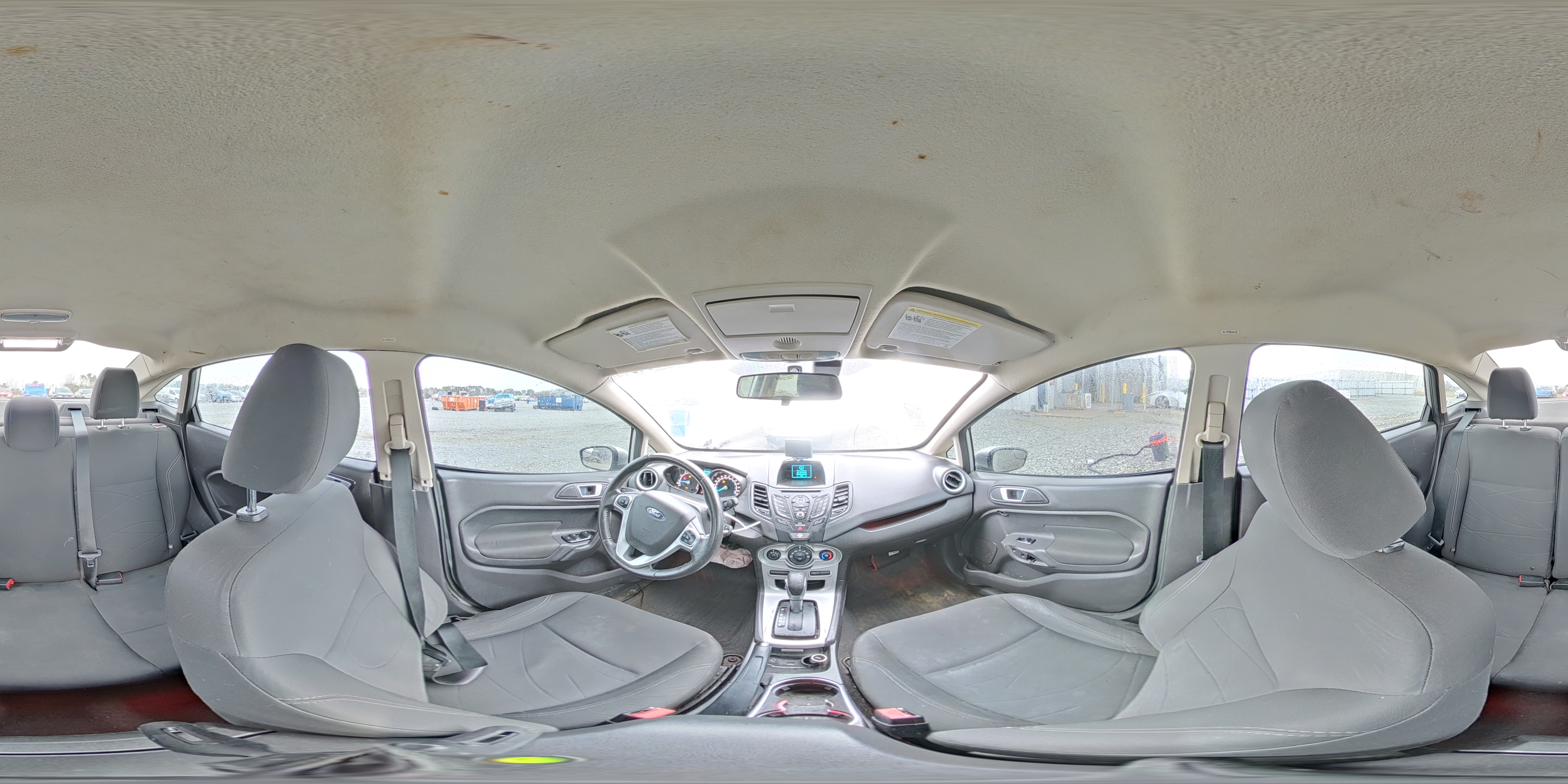 2015 Ford Fiesta Se Silver vin: 3FADP4BJ5FM214312