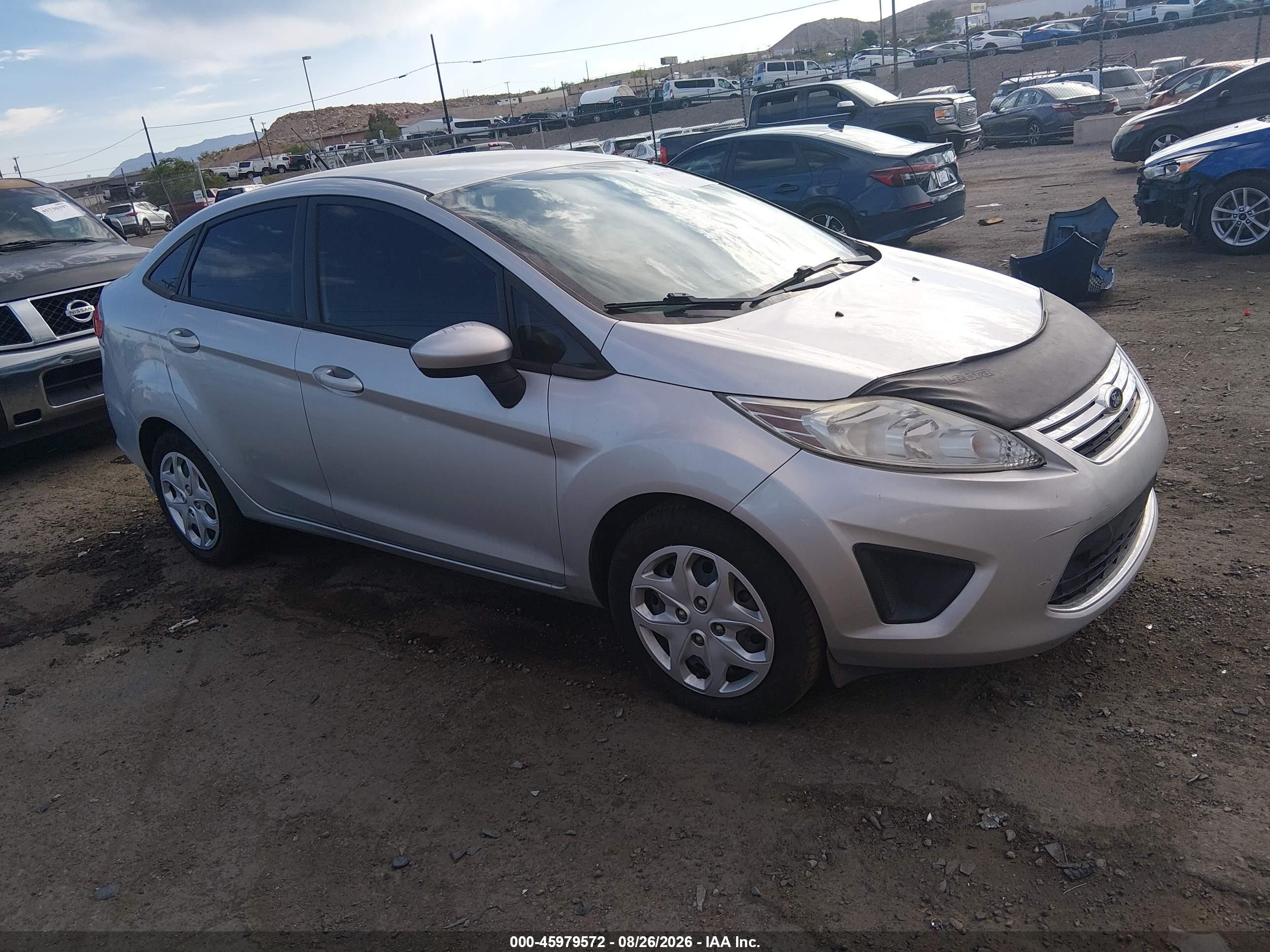 2011 Ford Fiesta Se Silver vin: 3FADP4BJ6BM137945