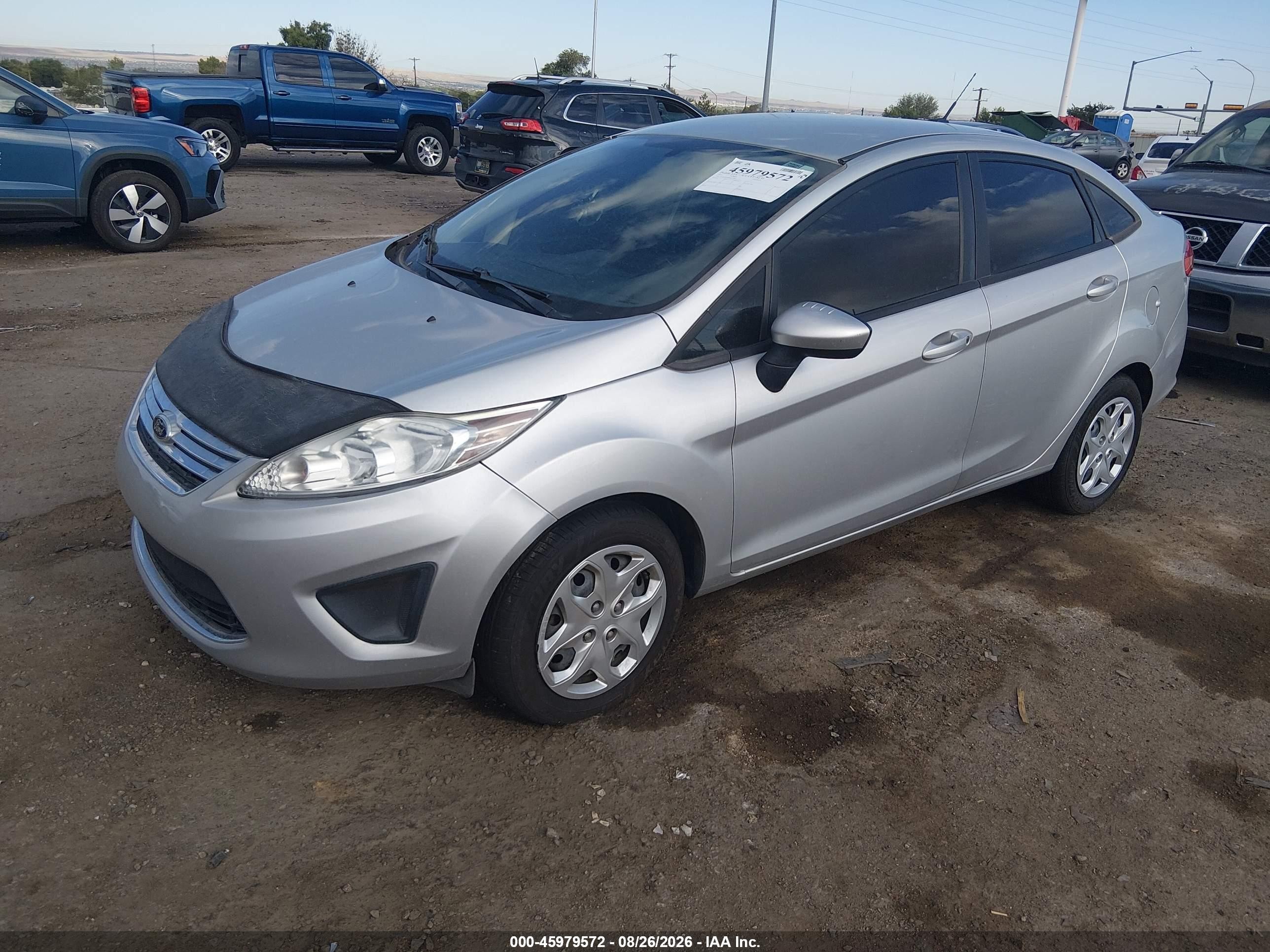 2011 Ford Fiesta Se Silver vin: 3FADP4BJ6BM137945