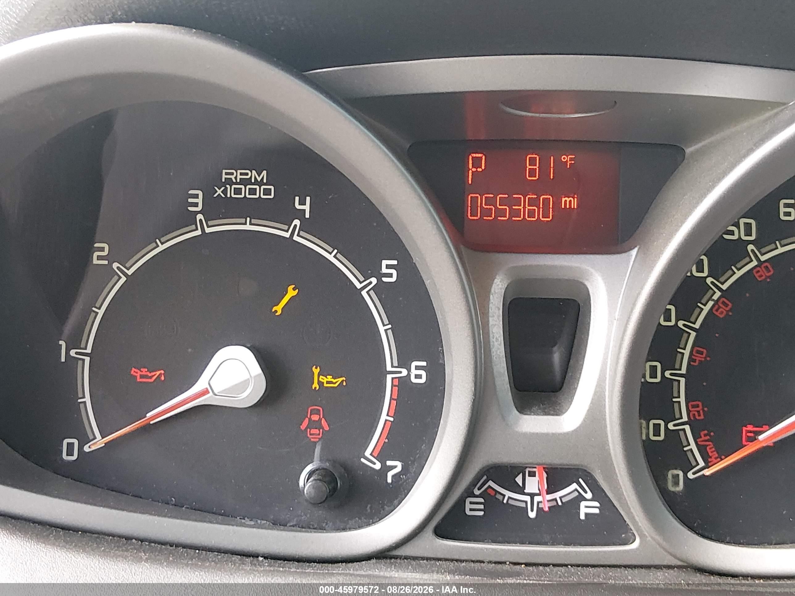 2011 Ford Fiesta Se Silver vin: 3FADP4BJ6BM137945