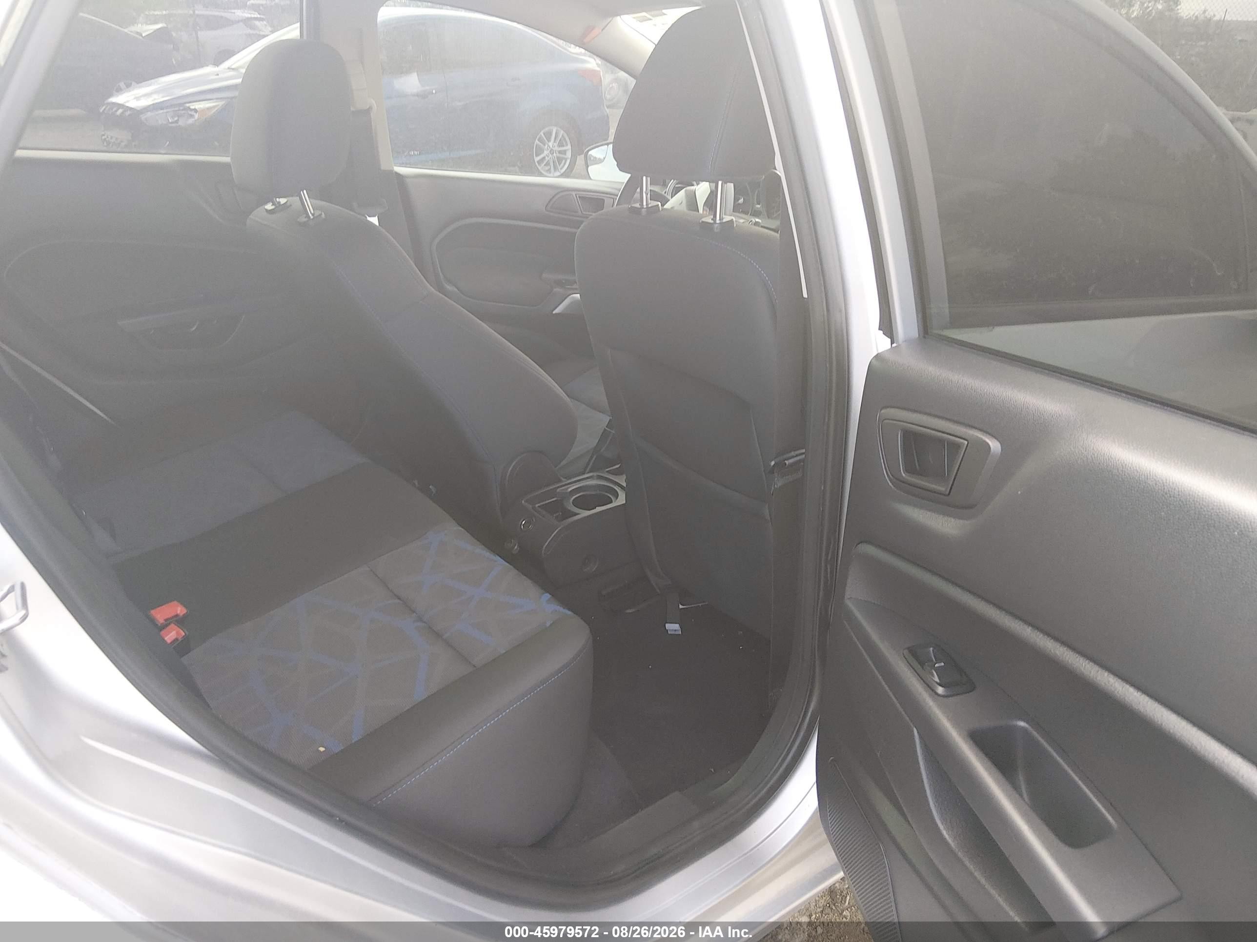 2011 Ford Fiesta Se Silver vin: 3FADP4BJ6BM137945
