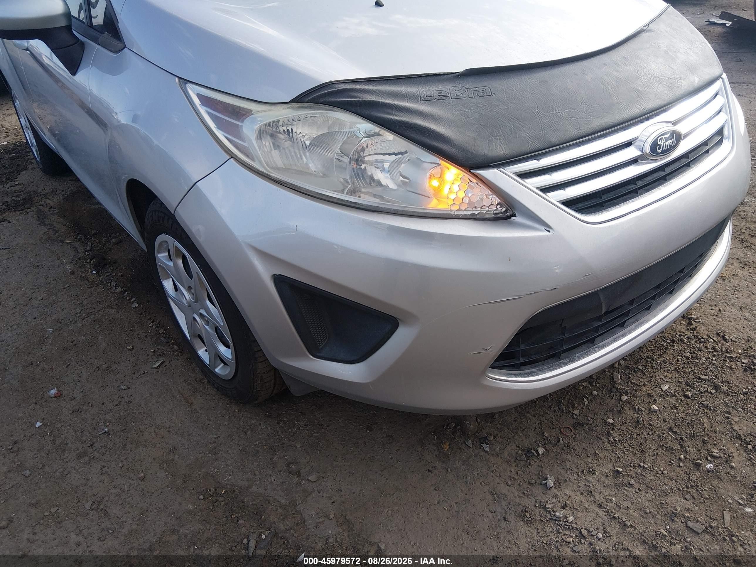 2011 Ford Fiesta Se Silver vin: 3FADP4BJ6BM137945